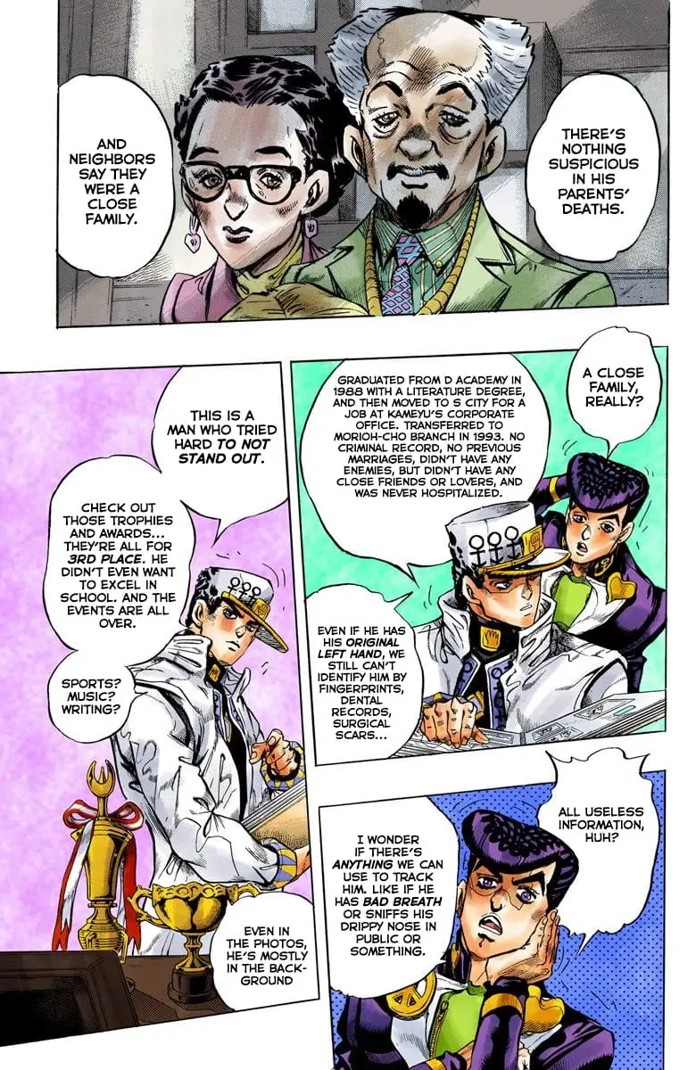 Read JoJo_s Bizarre Adventure Part 4 Diamond Is Unbreakable Official Colored Manga Online