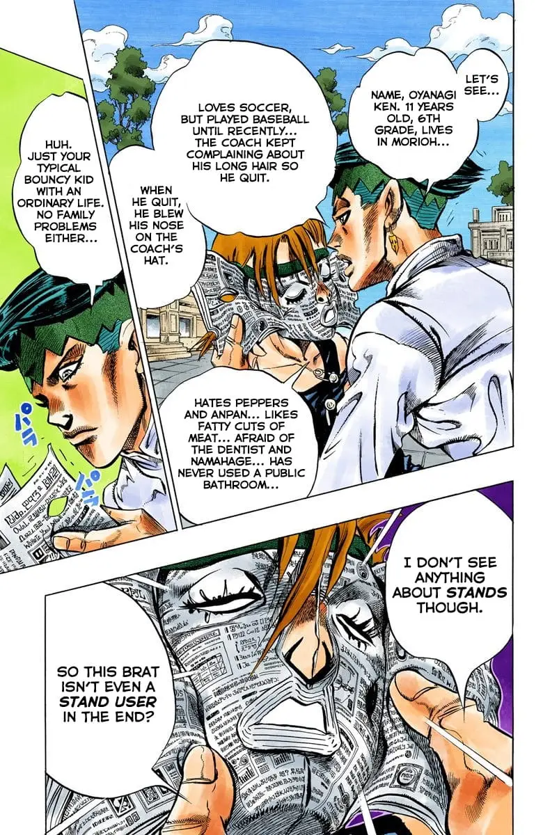 Read JoJo_s Bizarre Adventure Part 4 Diamond Is Unbreakable Official Colored Manga Online
