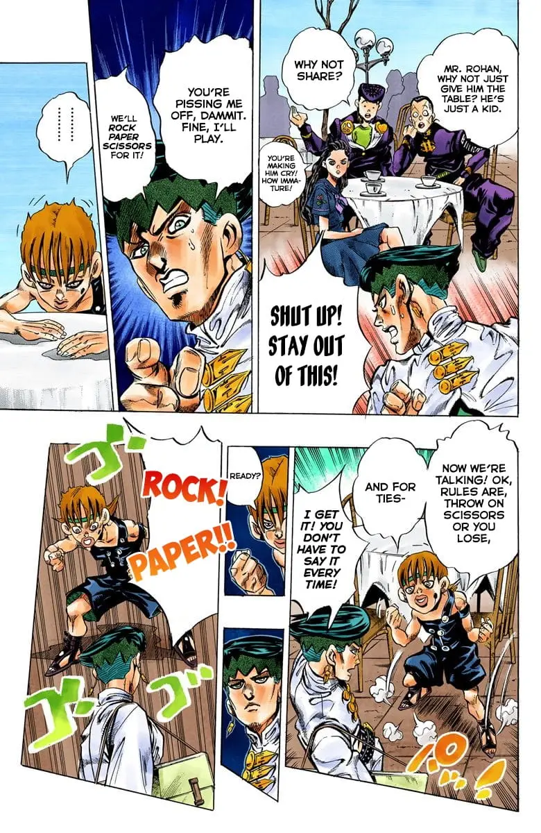 Read JoJo_s Bizarre Adventure Part 4 Diamond Is Unbreakable Official Colored Manga Online