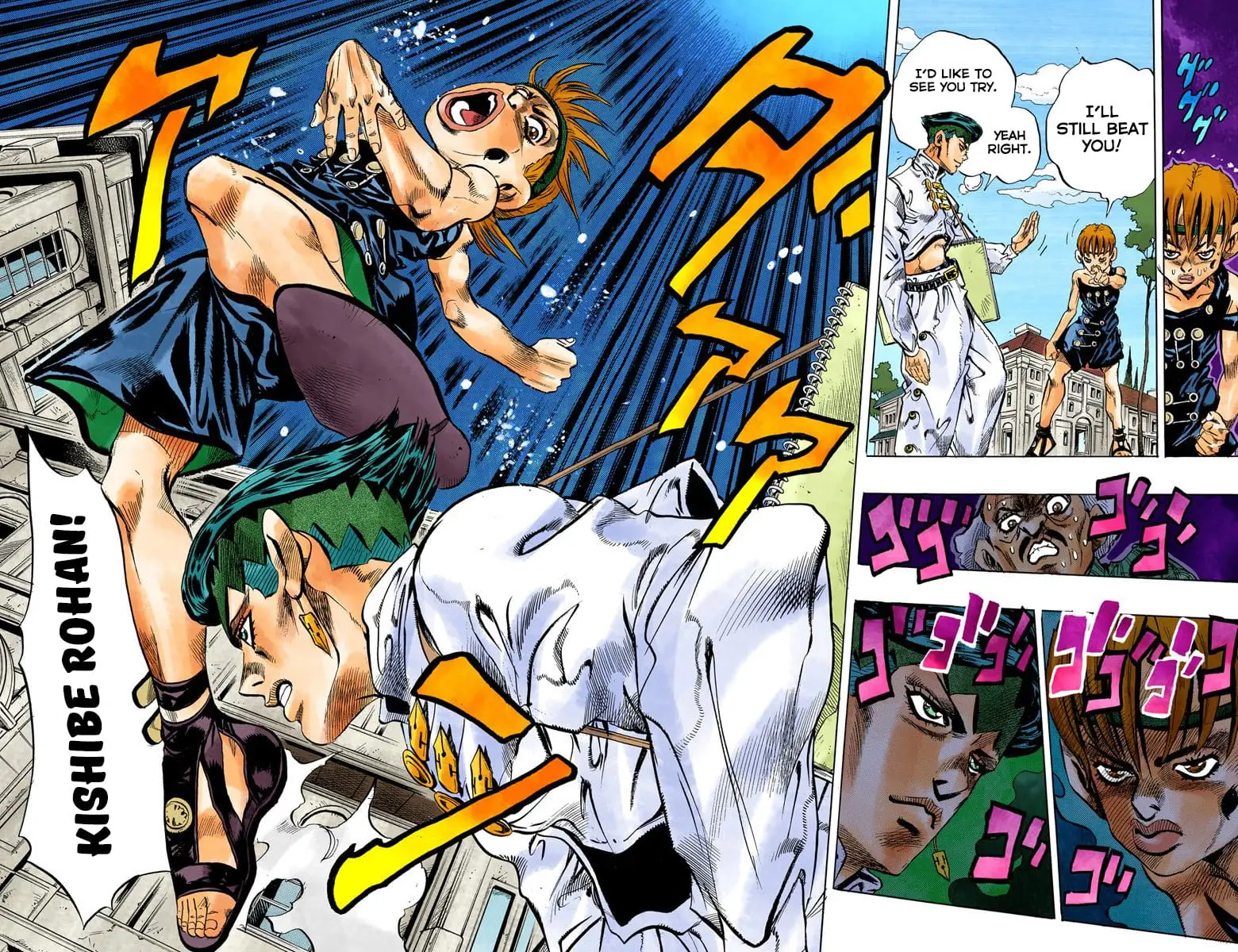 Read JoJo_s Bizarre Adventure Part 4 Diamond Is Unbreakable Official Colored Manga Online