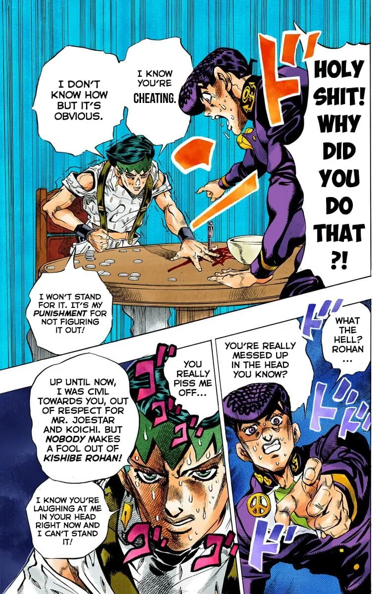 Read JoJo_s Bizarre Adventure Part 4 Diamond Is Unbreakable Official Colored Manga Online