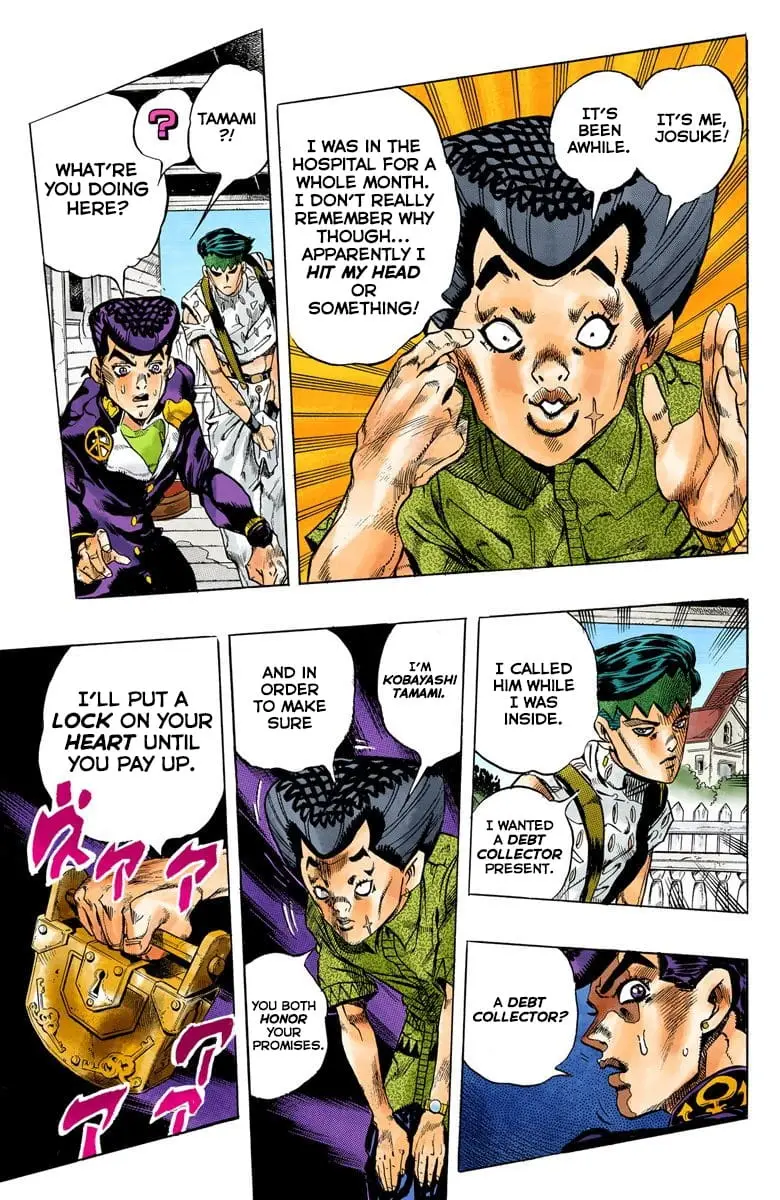 Read JoJo_s Bizarre Adventure Part 4 Diamond Is Unbreakable Official Colored Manga Online