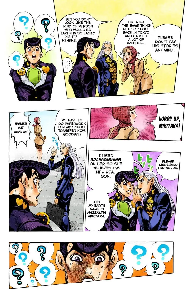 Read JoJo_s Bizarre Adventure Part 4 Diamond Is Unbreakable Official Colored Manga Online