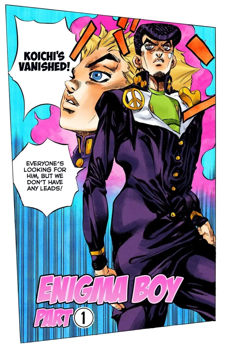 Read JoJo_s Bizarre Adventure Part 4 Diamond Is Unbreakable Official Colored Manga Online
