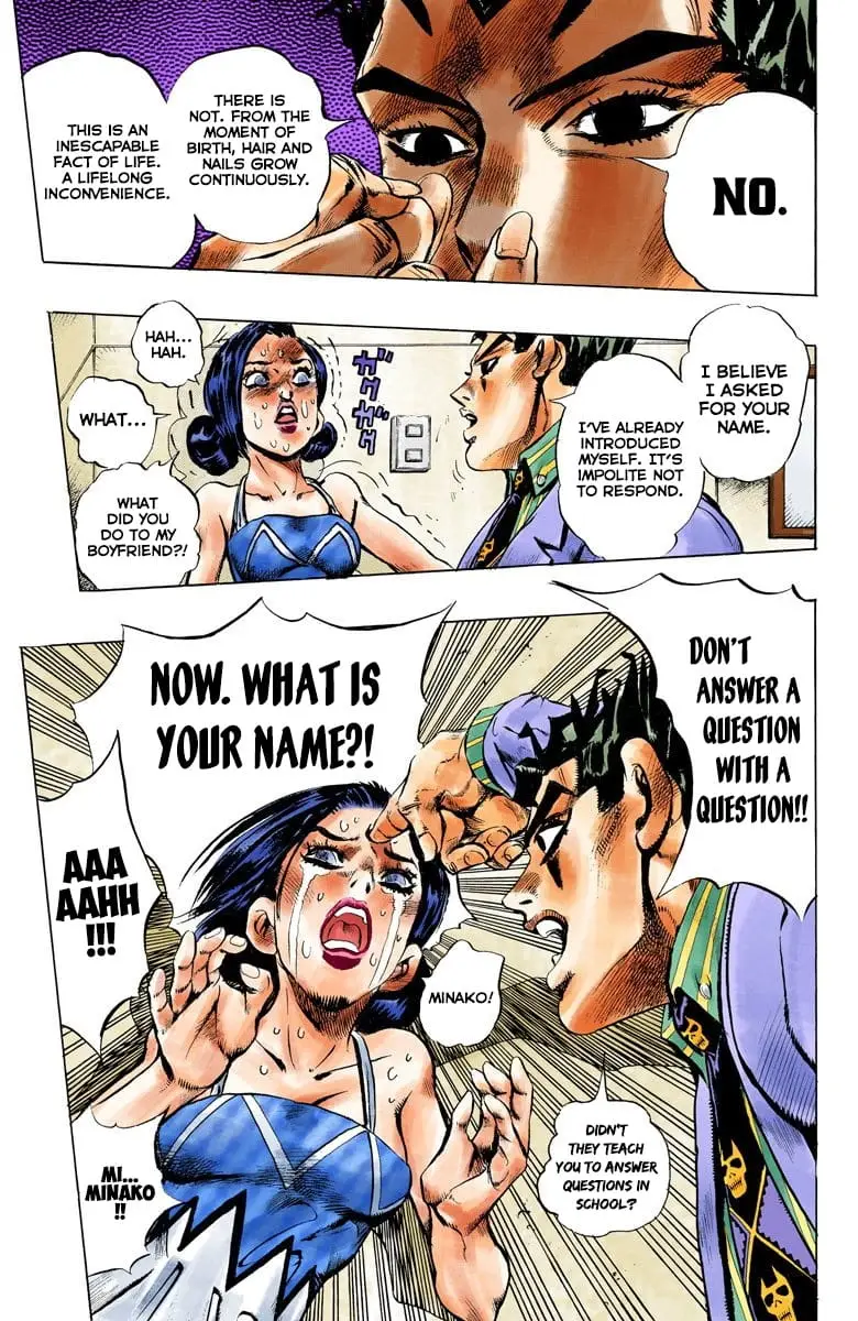 Read JoJo_s Bizarre Adventure Part 4 Diamond Is Unbreakable Official Colored Manga Online