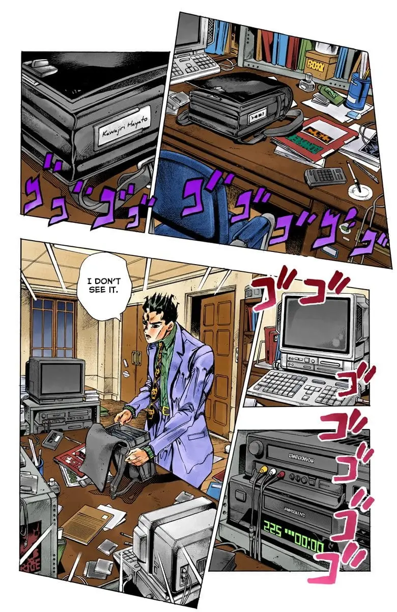 Read JoJo_s Bizarre Adventure Part 4 Diamond Is Unbreakable Official Colored Manga Online