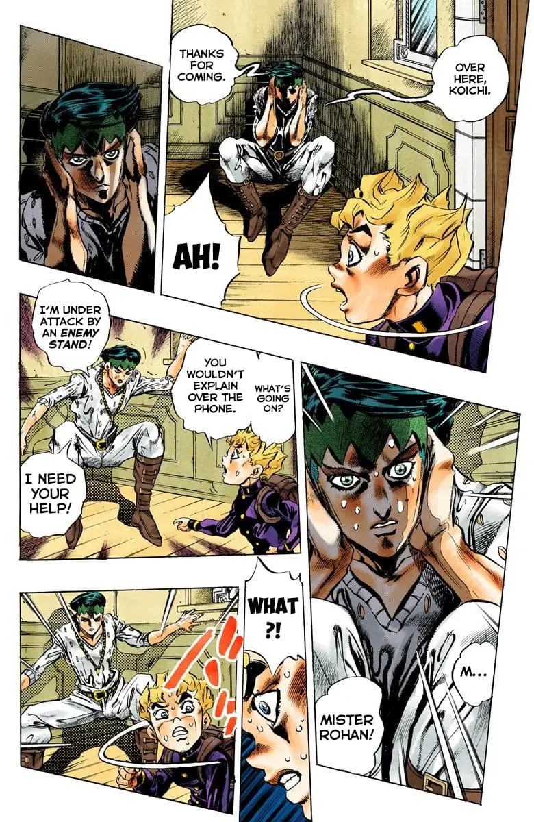 Read JoJo_s Bizarre Adventure Part 4 Diamond Is Unbreakable Official Colored Manga Online