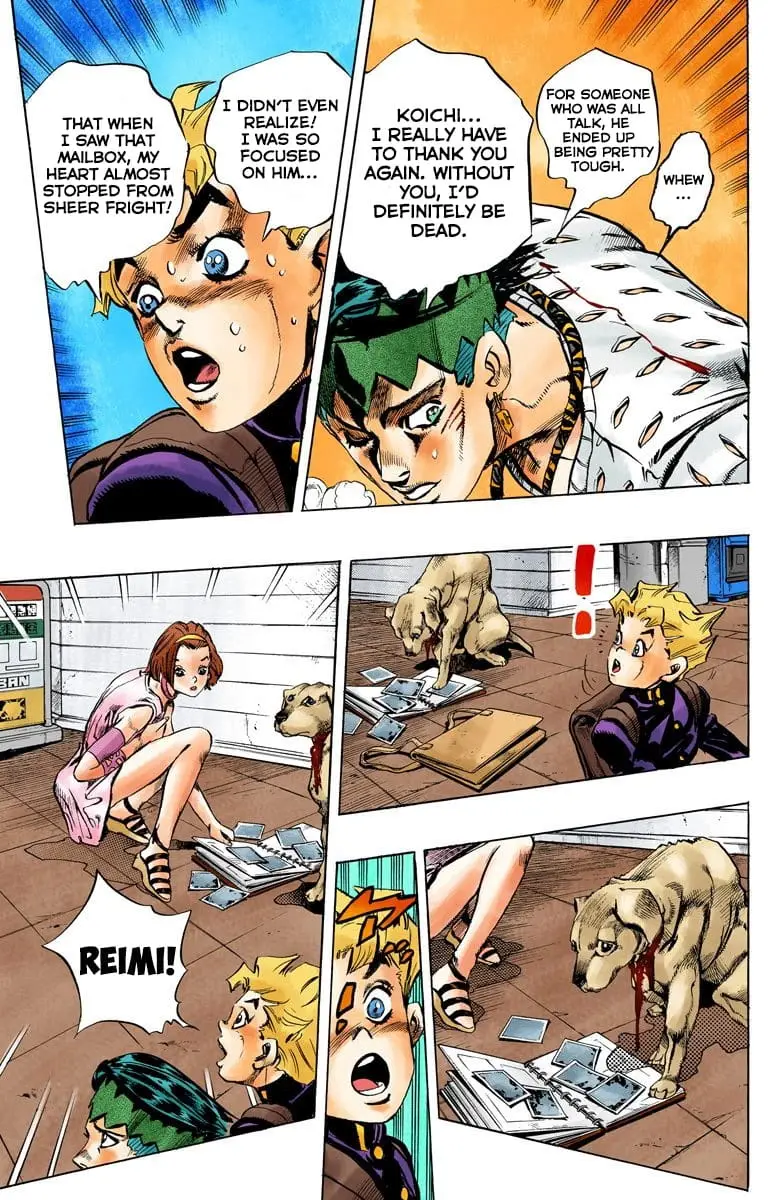 Read JoJo_s Bizarre Adventure Part 4 Diamond Is Unbreakable Official Colored Manga Online