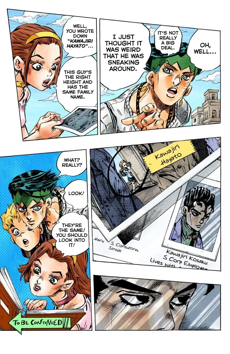 Read JoJo_s Bizarre Adventure Part 4 Diamond Is Unbreakable Official Colored Manga Online