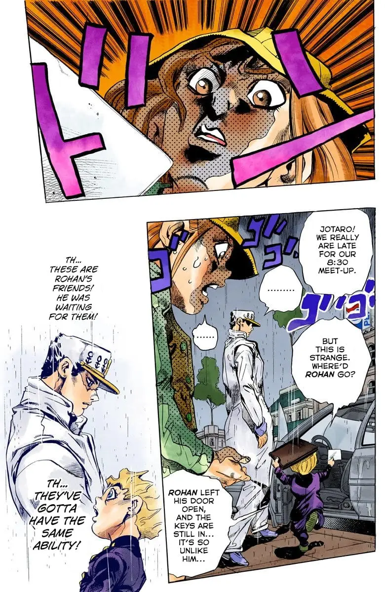 Read JoJo_s Bizarre Adventure Part 4 Diamond Is Unbreakable Official Colored Manga Online