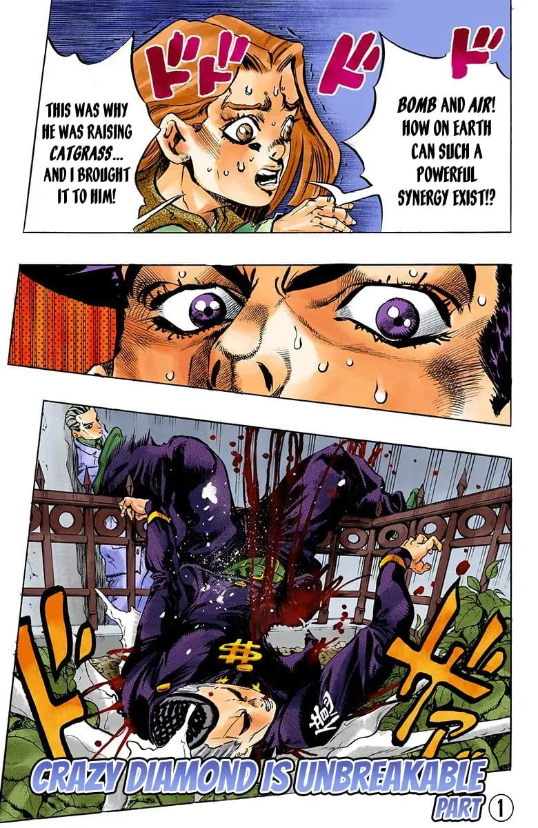 Read JoJo_s Bizarre Adventure Part 4 Diamond Is Unbreakable Official Colored Manga Online