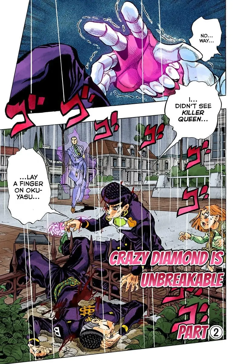 Read JoJo_s Bizarre Adventure Part 4 Diamond Is Unbreakable Official Colored Manga Online