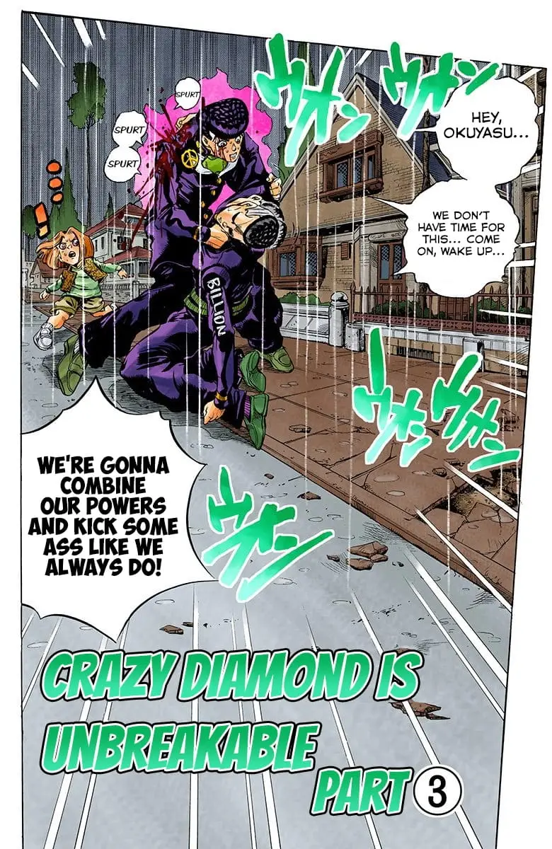 Read JoJo_s Bizarre Adventure Part 4 Diamond Is Unbreakable Official Colored Manga Online
