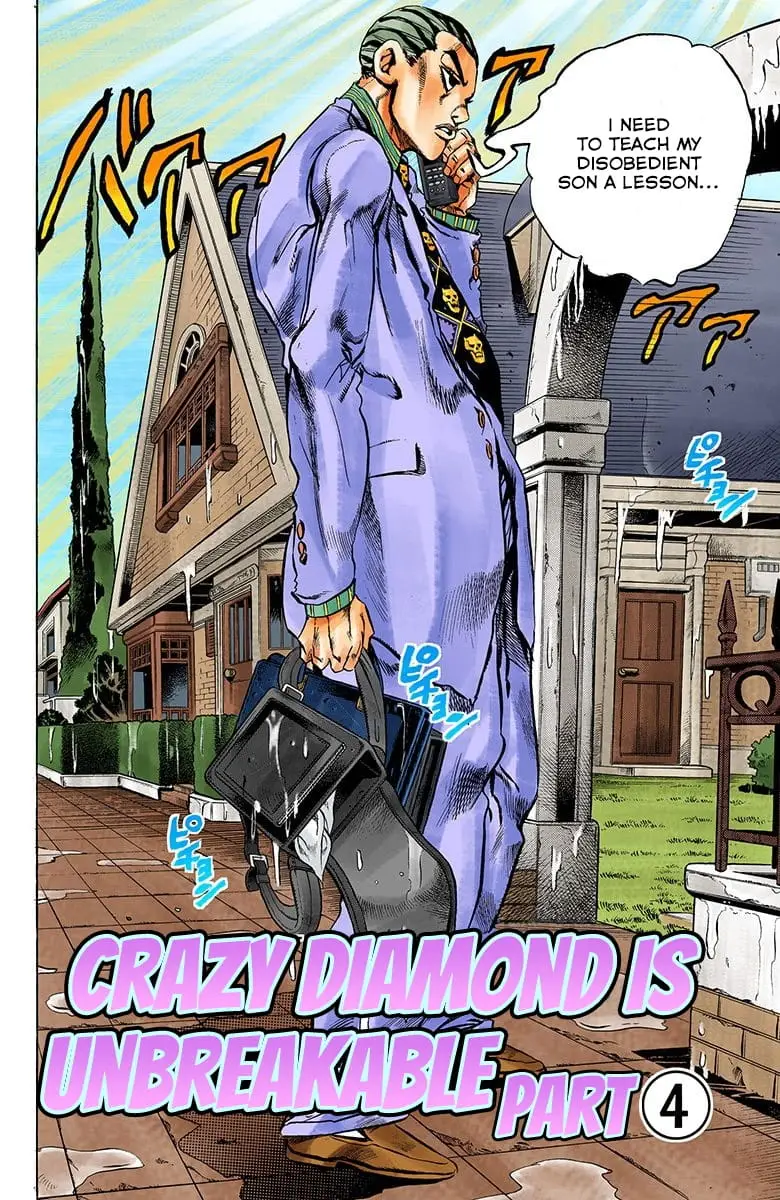 Read JoJo_s Bizarre Adventure Part 4 Diamond Is Unbreakable Official Colored Manga Online