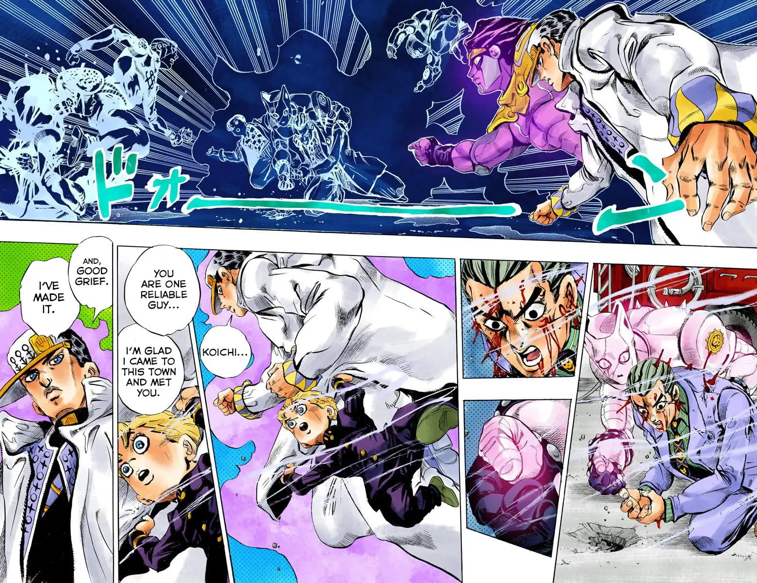 Read JoJo_s Bizarre Adventure Part 4 Diamond Is Unbreakable Official Colored Manga Online