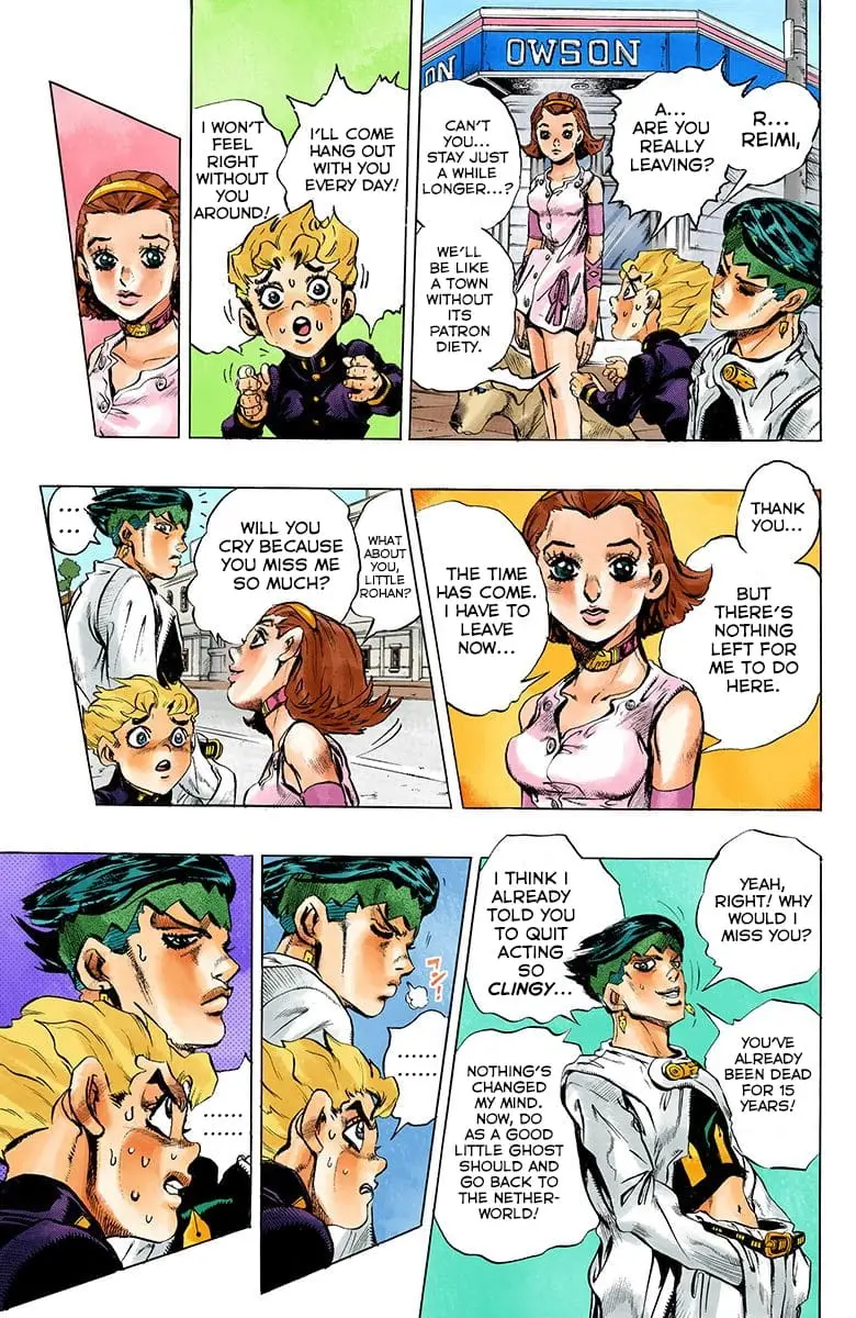 Read JoJo_s Bizarre Adventure Part 4 Diamond Is Unbreakable Official Colored Manga Online