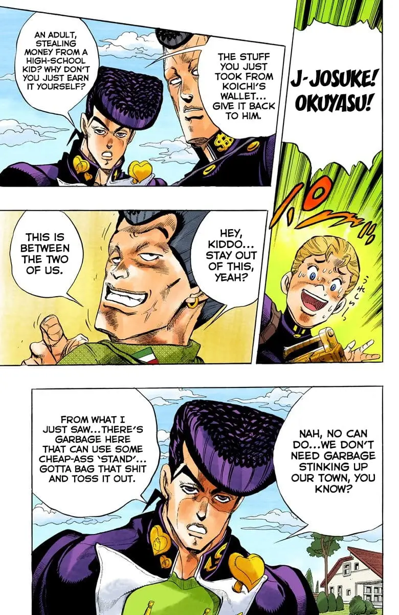 Read JoJo_s Bizarre Adventure Part 4 Diamond Is Unbreakable Official Colored Manga Online