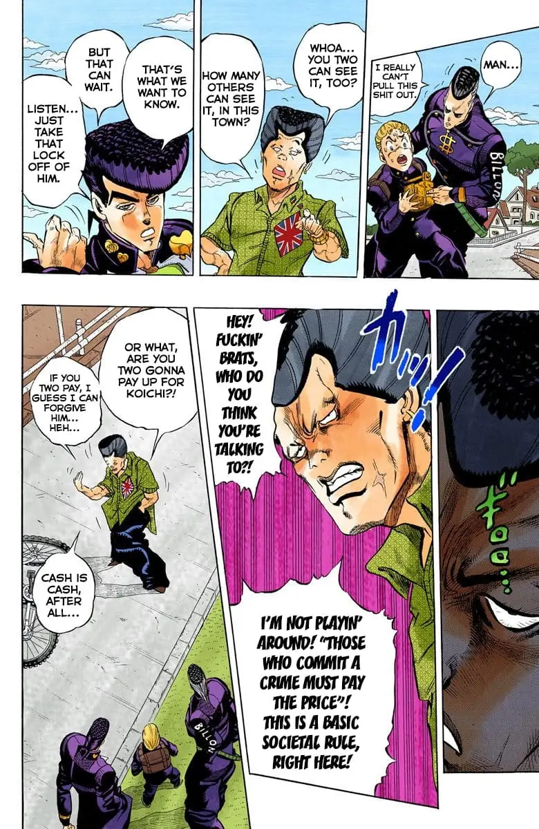 Read JoJo_s Bizarre Adventure Part 4 Diamond Is Unbreakable Official Colored Manga Online
