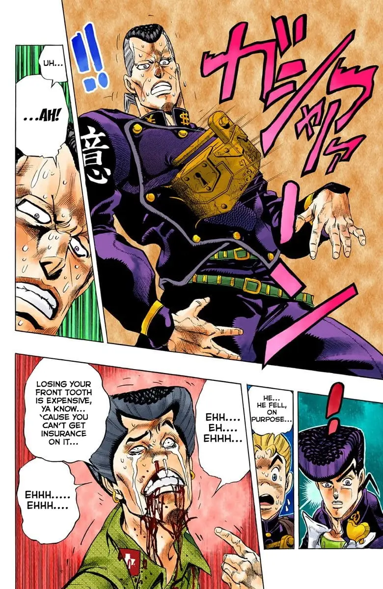 Read JoJo_s Bizarre Adventure Part 4 Diamond Is Unbreakable Official Colored Manga Online