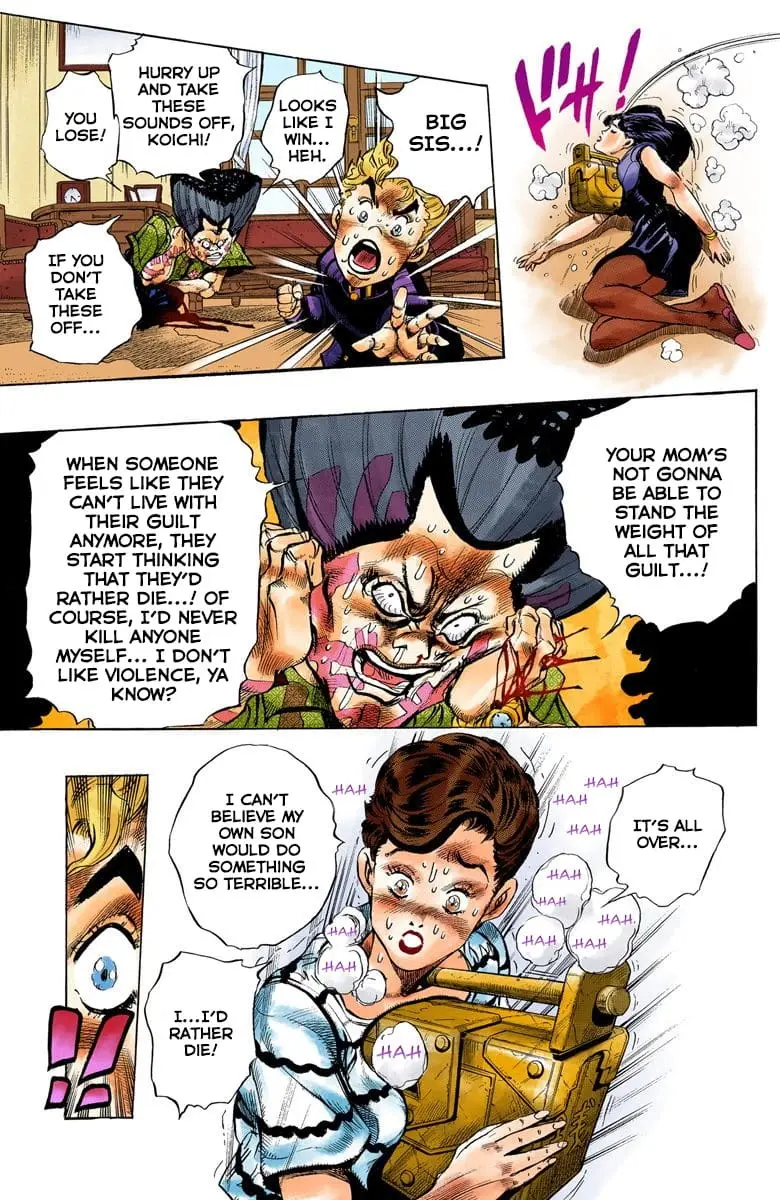 Read JoJo_s Bizarre Adventure Part 4 Diamond Is Unbreakable Official Colored Manga Online