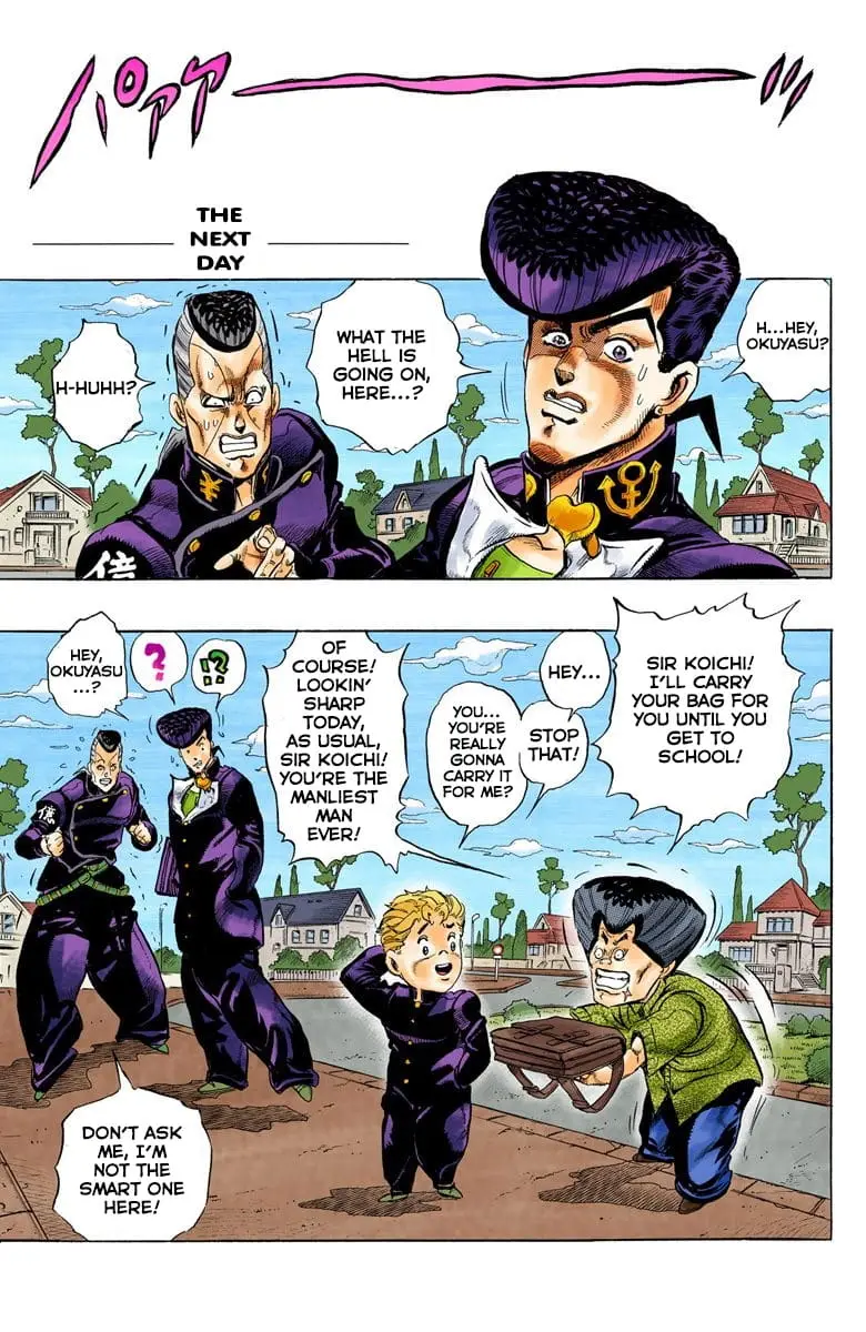 Read JoJo_s Bizarre Adventure Part 4 Diamond Is Unbreakable Official Colored Manga Online