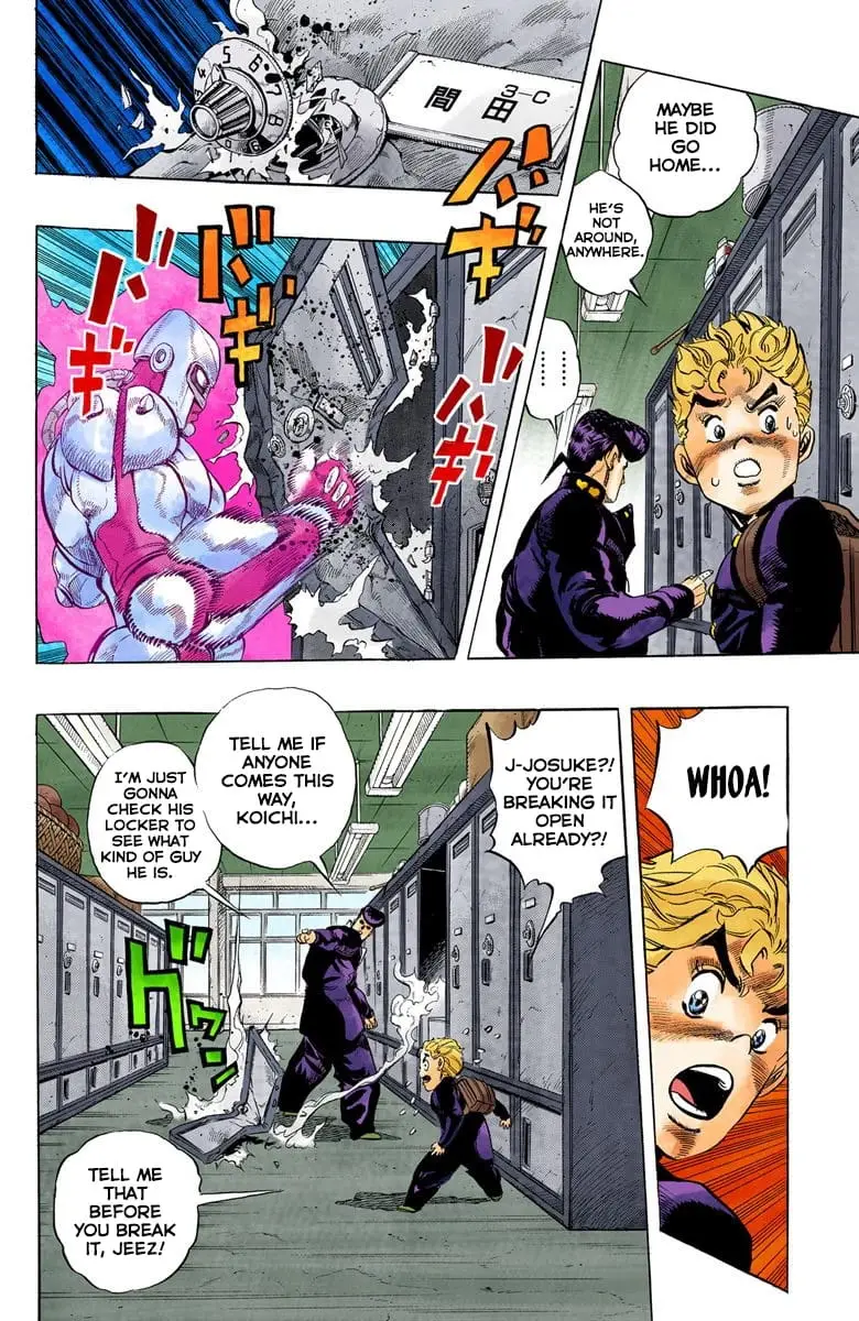 Read JoJo_s Bizarre Adventure Part 4 Diamond Is Unbreakable Official Colored Manga Online