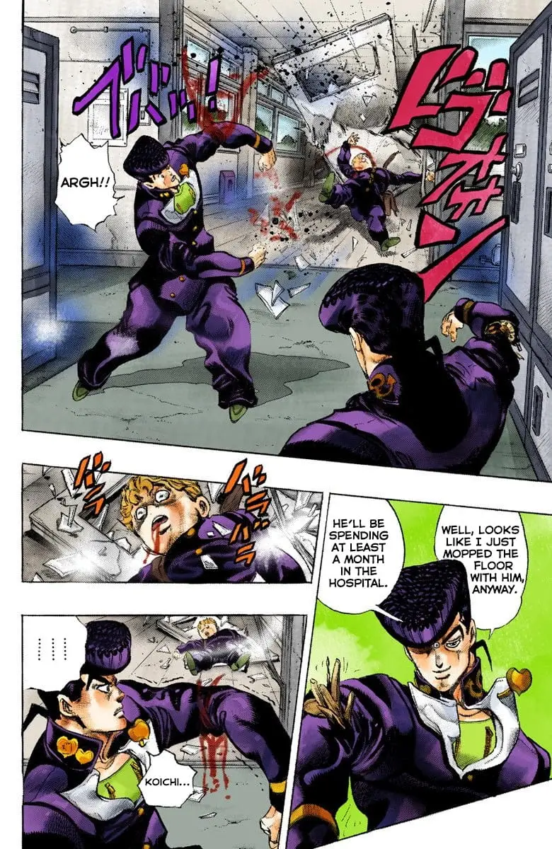 Read JoJo_s Bizarre Adventure Part 4 Diamond Is Unbreakable Official Colored Manga Online