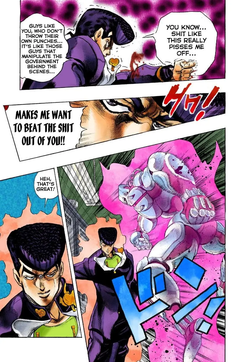 Read JoJo_s Bizarre Adventure Part 4 Diamond Is Unbreakable Official Colored Manga Online