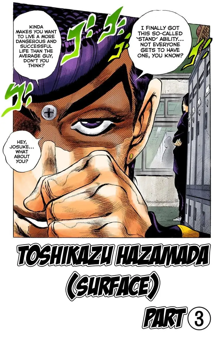 Read JoJo_s Bizarre Adventure Part 4 Diamond Is Unbreakable Official Colored Manga Online