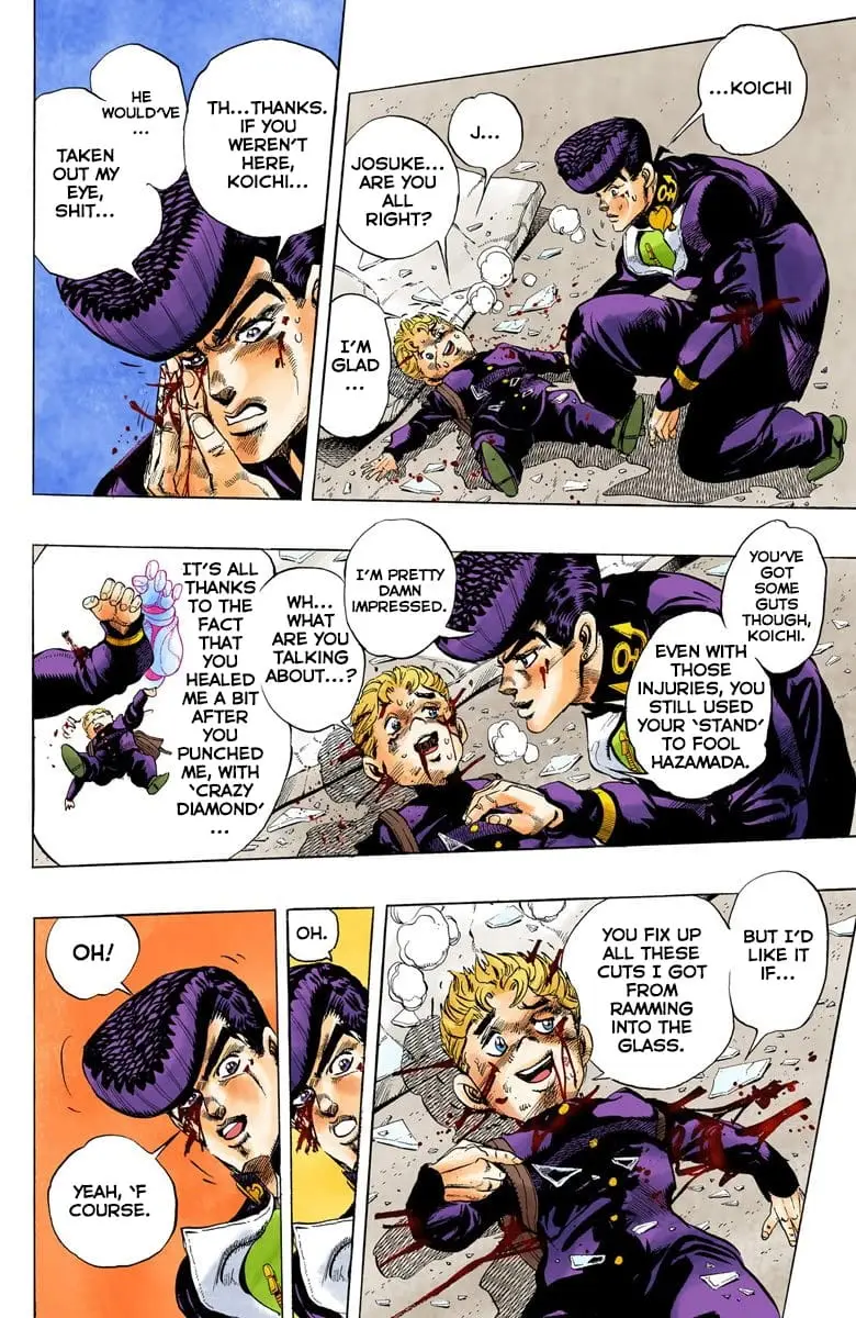 Read JoJo_s Bizarre Adventure Part 4 Diamond Is Unbreakable Official Colored Manga Online