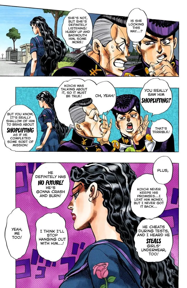 Read JoJo_s Bizarre Adventure Part 4 Diamond Is Unbreakable Official Colored Manga Online