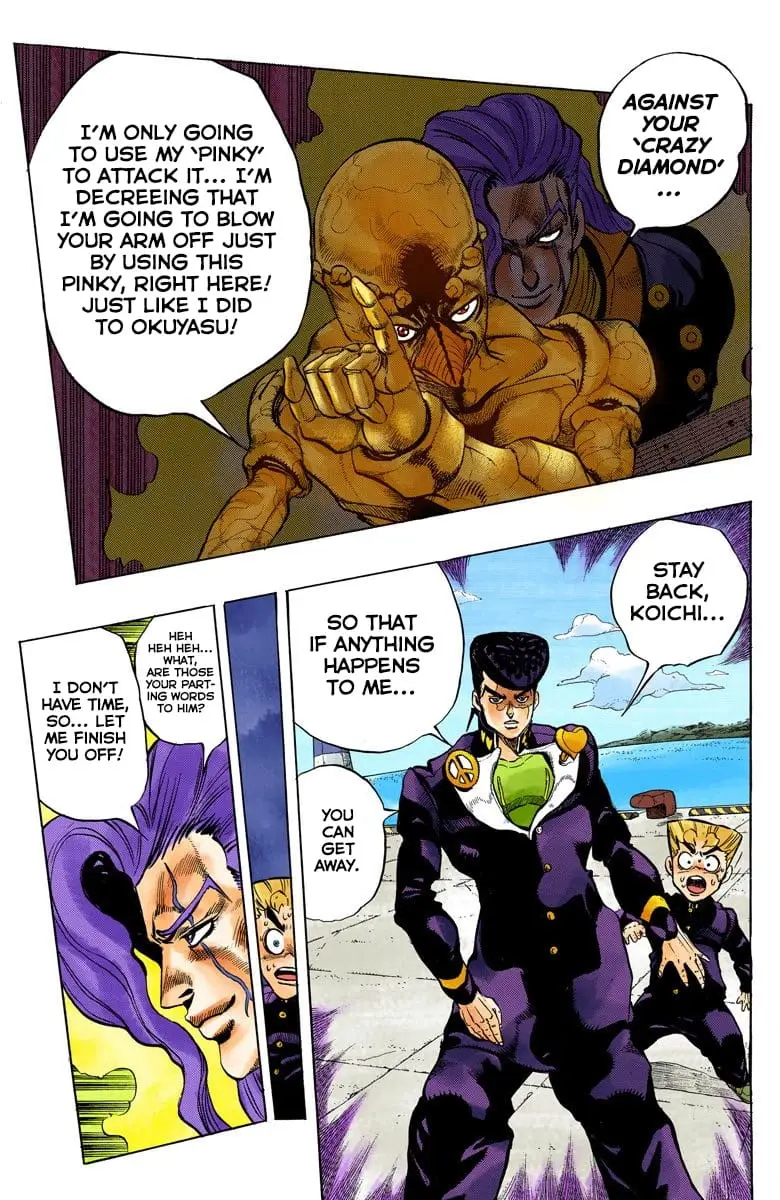 Read JoJo_s Bizarre Adventure Part 4 Diamond Is Unbreakable Official Colored Manga Online