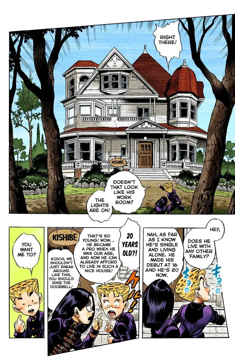 Read JoJo_s Bizarre Adventure Part 4 Diamond Is Unbreakable Official Colored Manga Online