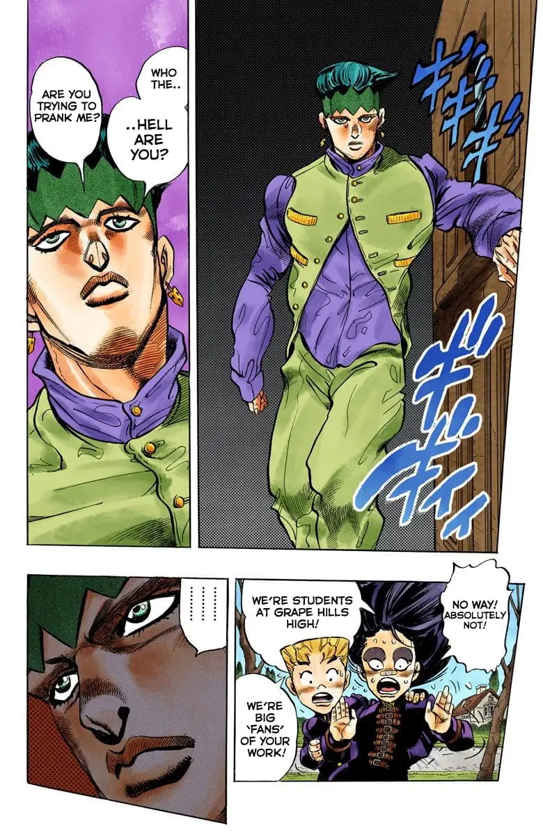 Read JoJo_s Bizarre Adventure Part 4 Diamond Is Unbreakable Official Colored Manga Online