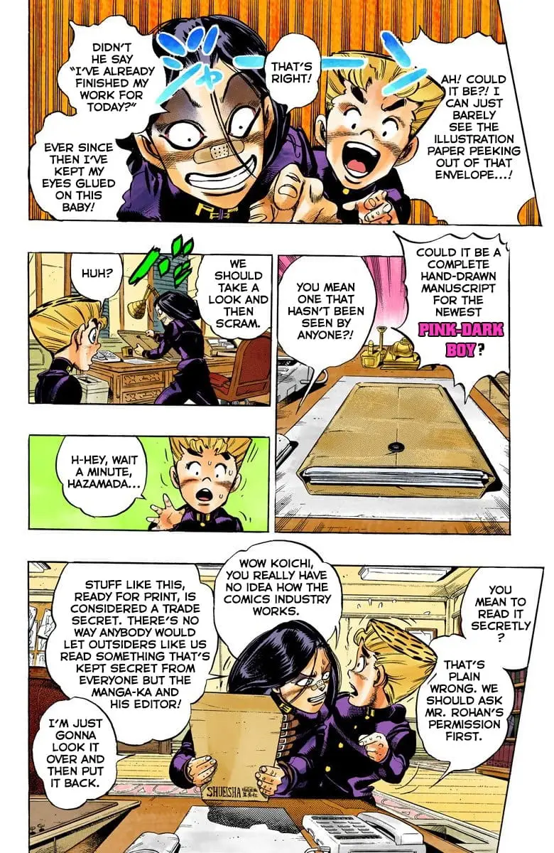 Read JoJo_s Bizarre Adventure Part 4 Diamond Is Unbreakable Official Colored Manga Online