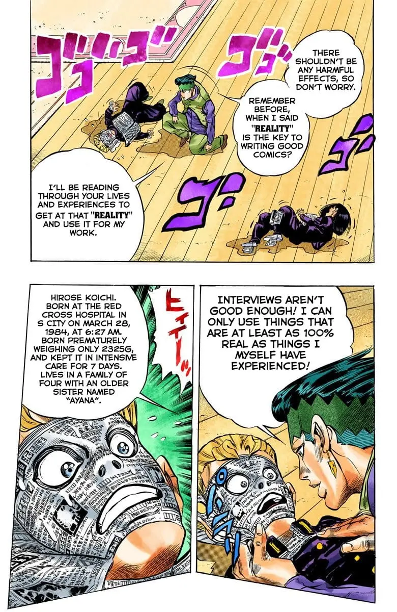 Read JoJo_s Bizarre Adventure Part 4 Diamond Is Unbreakable Official Colored Manga Online