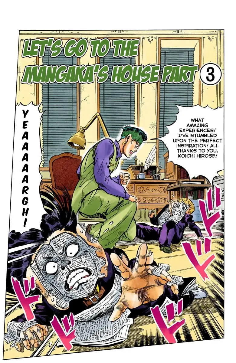 Read JoJo_s Bizarre Adventure Part 4 Diamond Is Unbreakable Official Colored Manga Online