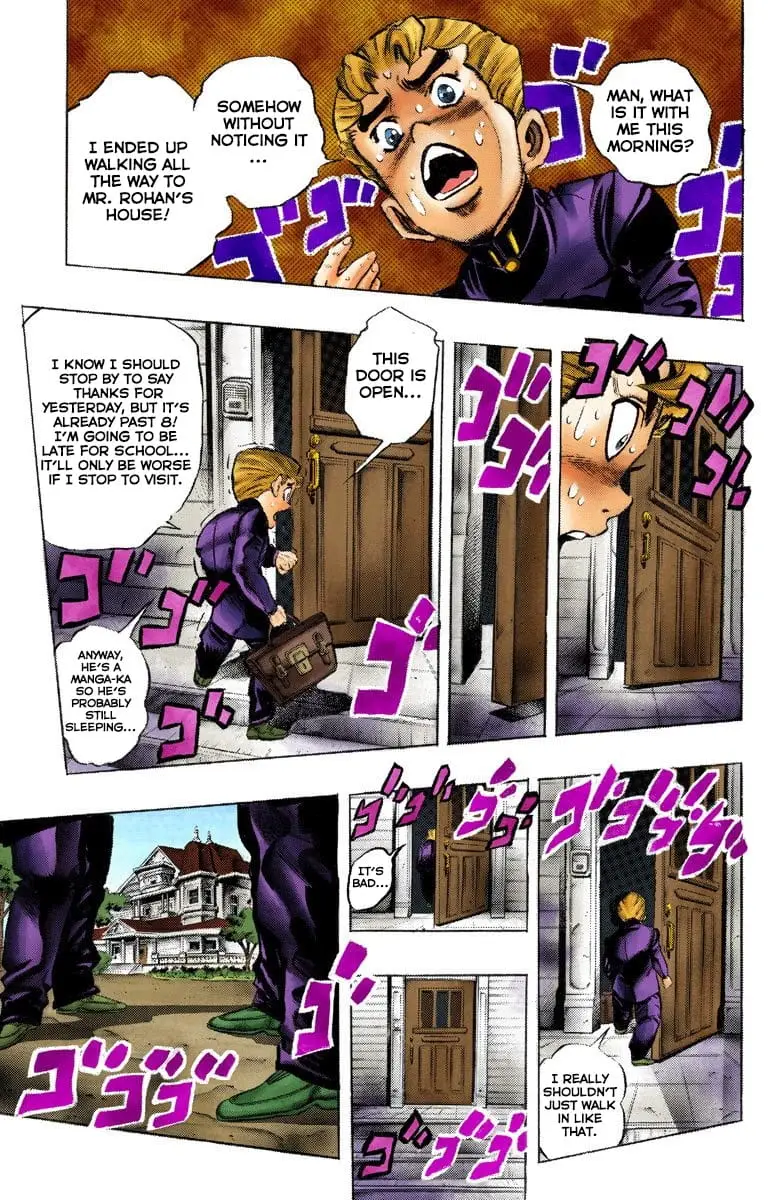 Read JoJo_s Bizarre Adventure Part 4 Diamond Is Unbreakable Official Colored Manga Online