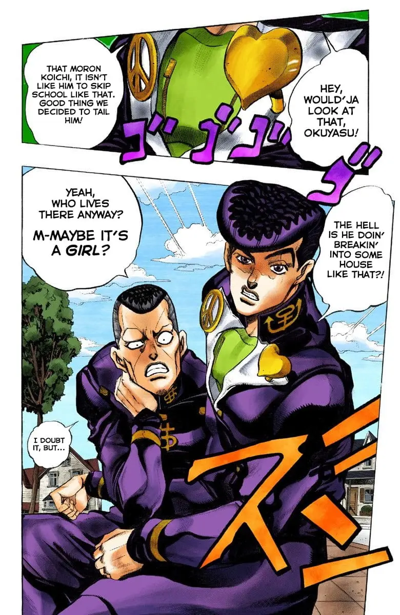 Read JoJo_s Bizarre Adventure Part 4 Diamond Is Unbreakable Official Colored Manga Online