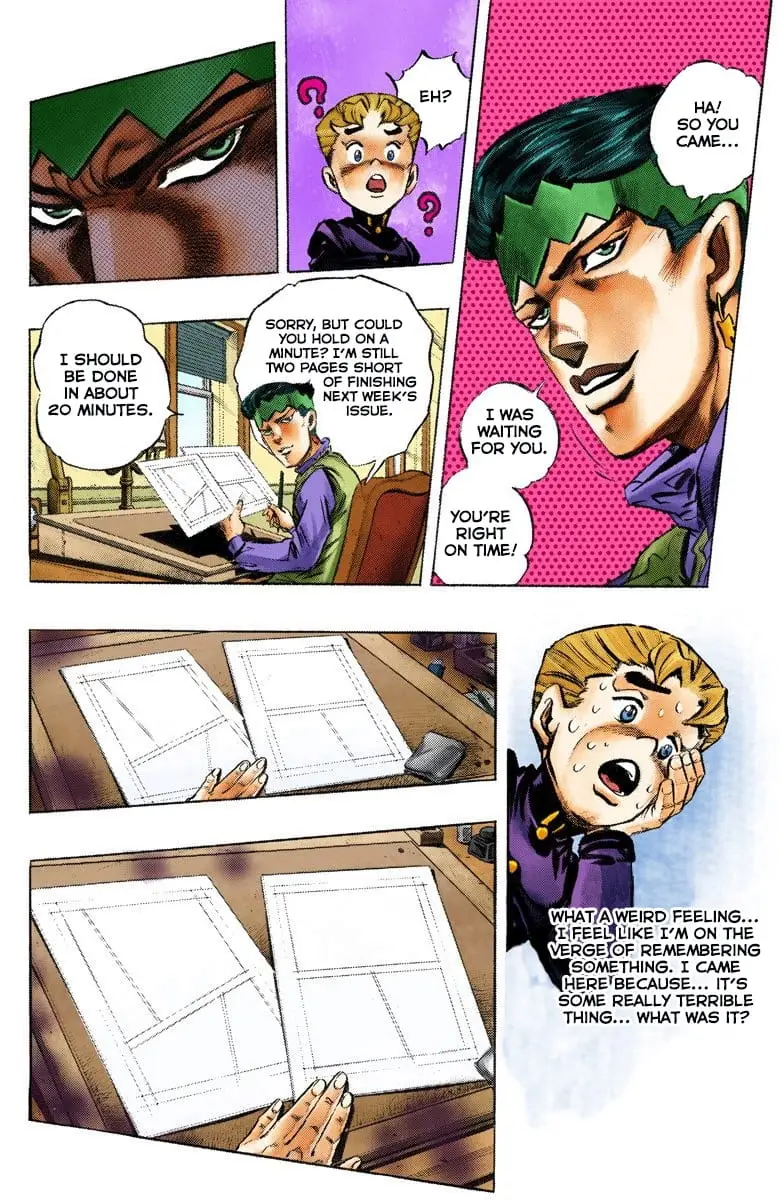 Read JoJo_s Bizarre Adventure Part 4 Diamond Is Unbreakable Official Colored Manga Online