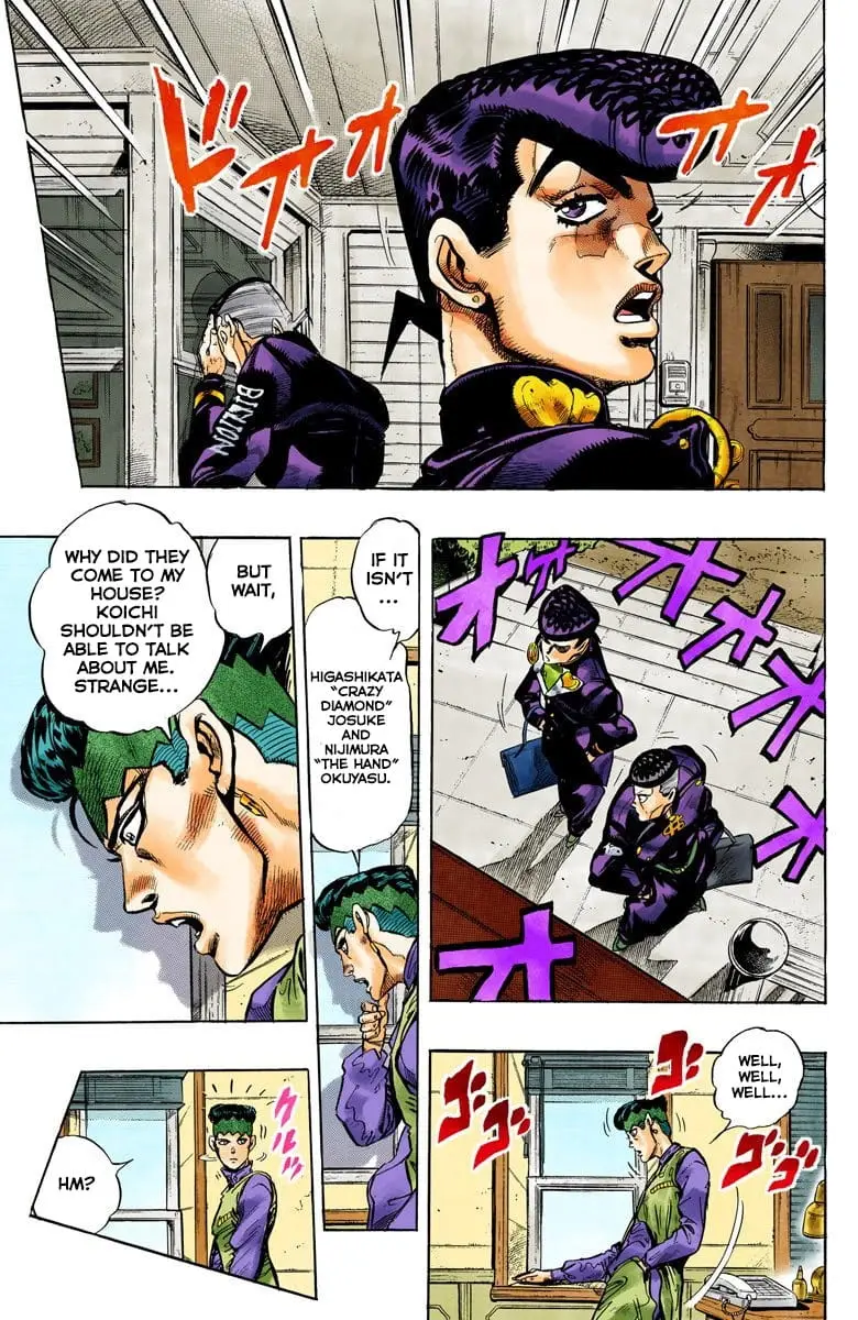 Read JoJo_s Bizarre Adventure Part 4 Diamond Is Unbreakable Official Colored Manga Online