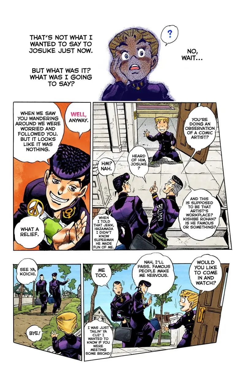 Read JoJo_s Bizarre Adventure Part 4 Diamond Is Unbreakable Official Colored Manga Online