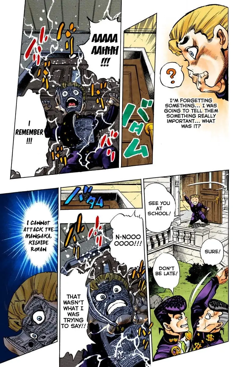 Read JoJo_s Bizarre Adventure Part 4 Diamond Is Unbreakable Official Colored Manga Online