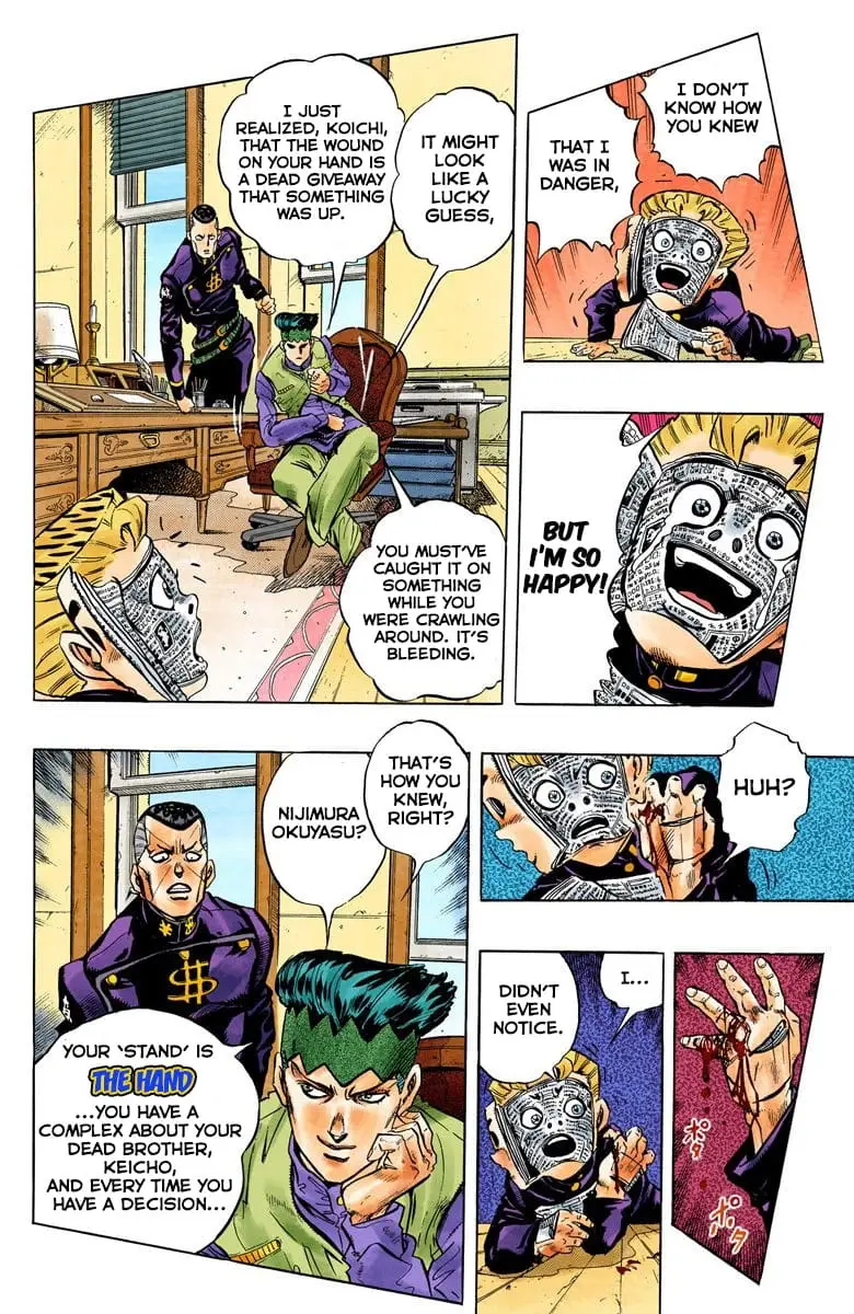 Read JoJo_s Bizarre Adventure Part 4 Diamond Is Unbreakable Official Colored Manga Online
