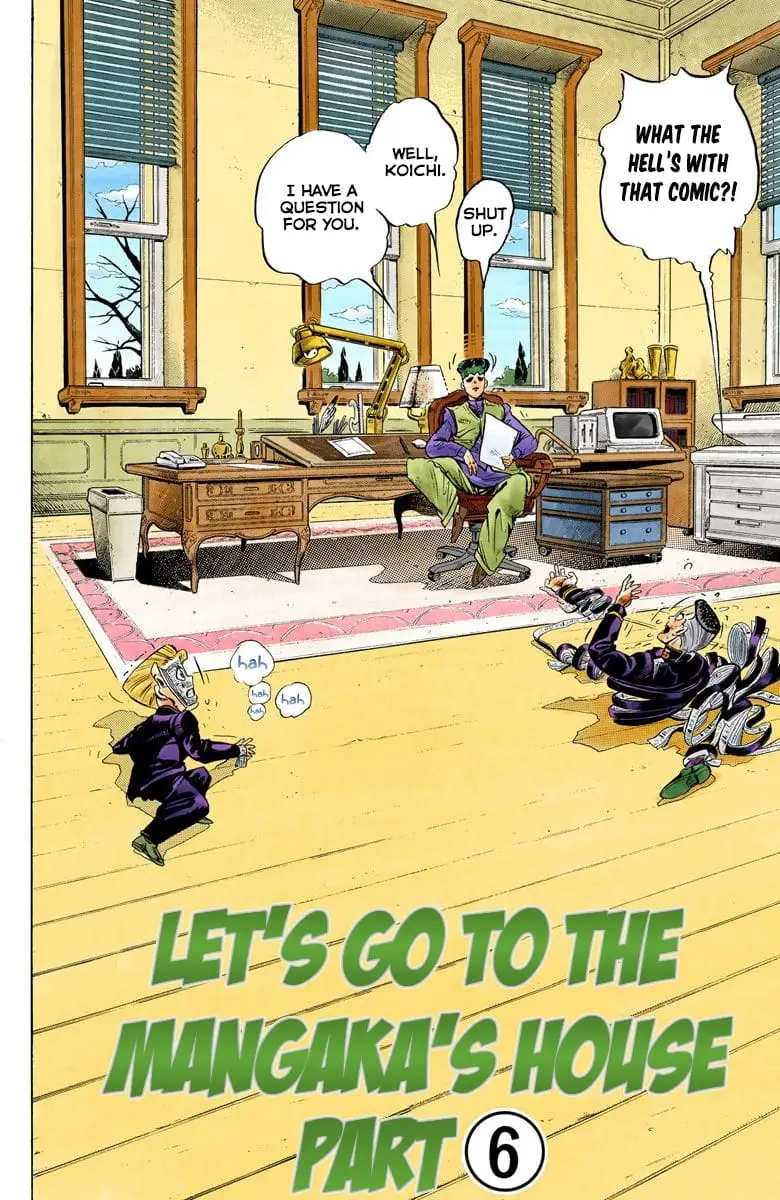 Read JoJo_s Bizarre Adventure Part 4 Diamond Is Unbreakable Official Colored Manga Online