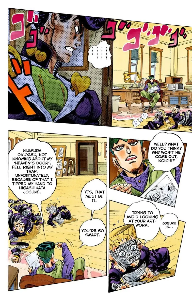 Read JoJo_s Bizarre Adventure Part 4 Diamond Is Unbreakable Official Colored Manga Online
