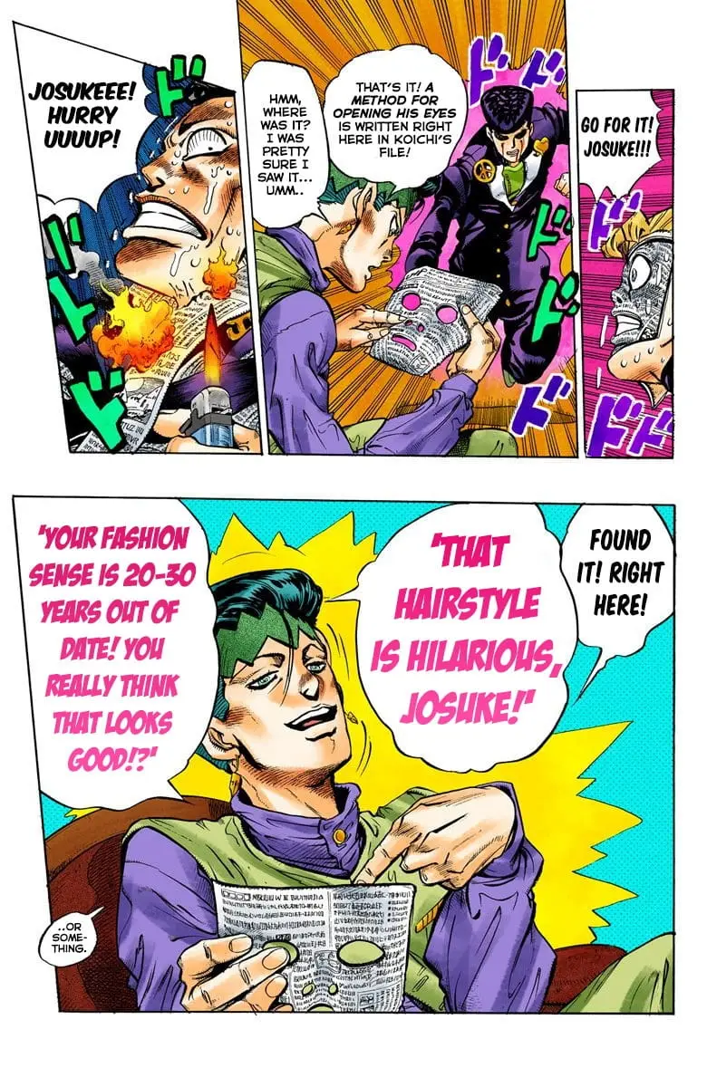 Read JoJo_s Bizarre Adventure Part 4 Diamond Is Unbreakable Official Colored Manga Online