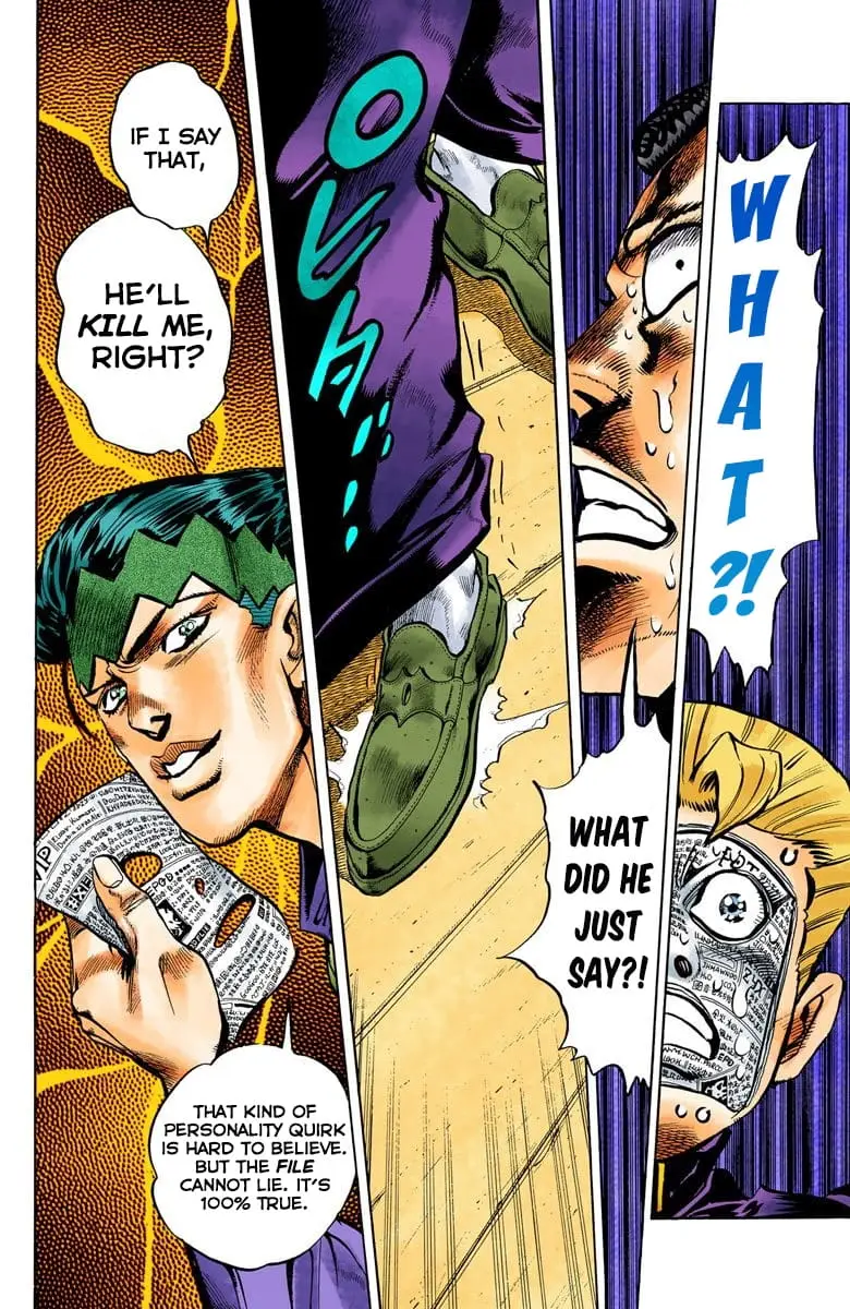 Read JoJo_s Bizarre Adventure Part 4 Diamond Is Unbreakable Official Colored Manga Online