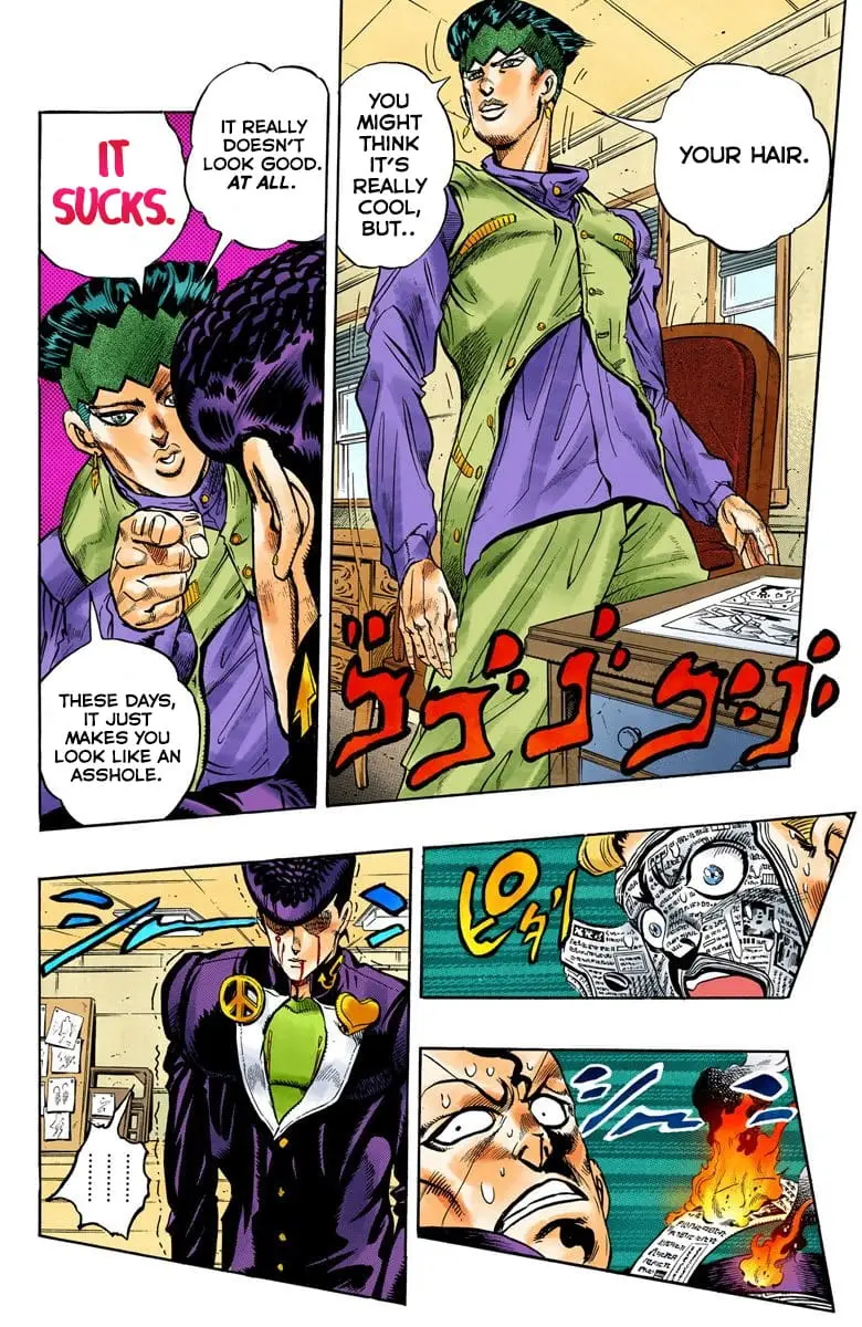 Read JoJo_s Bizarre Adventure Part 4 Diamond Is Unbreakable Official Colored Manga Online