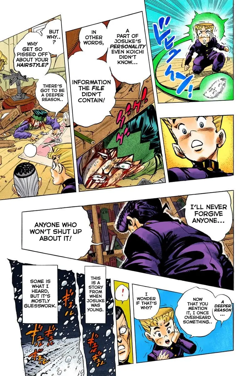 Read JoJo_s Bizarre Adventure Part 4 Diamond Is Unbreakable Official Colored Manga Online